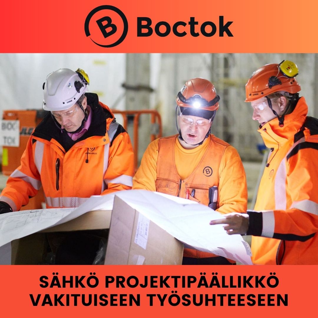 Haemme kokenutta SÄHKÖ projektipäällikköä urakkakohteeseemme!